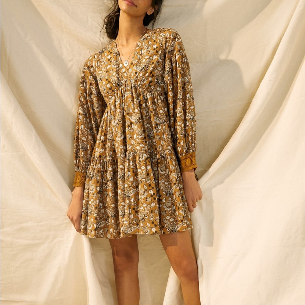 Anthropologie let me be Jemma tunic dress